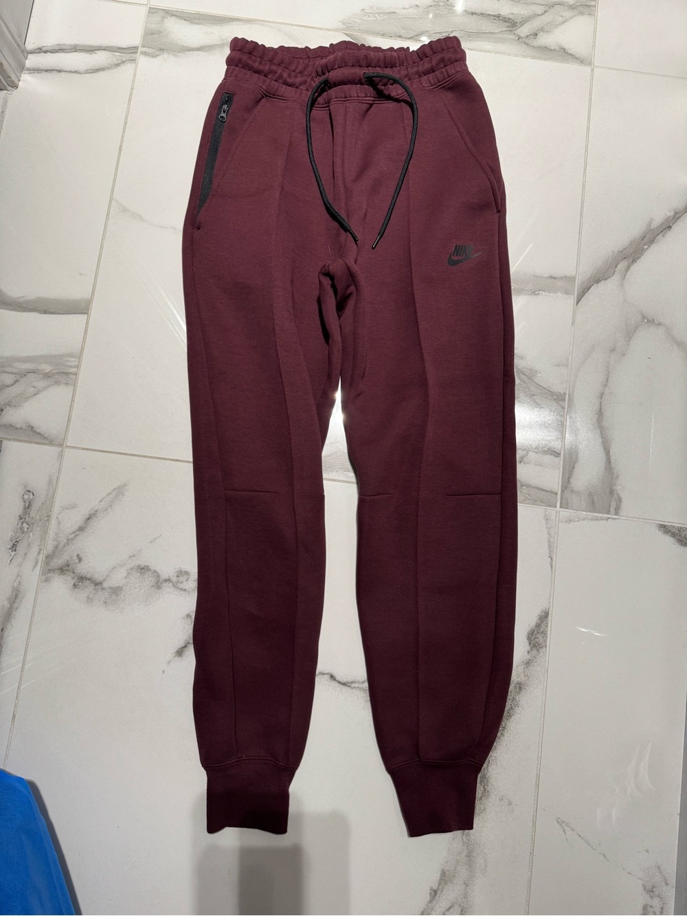 Women’s nike tech  Maroon Fleece Jogger Pants XS